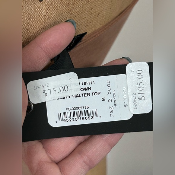 NWT Rag and Bone Christy Halter Top Sz M - Picture 10 of 10